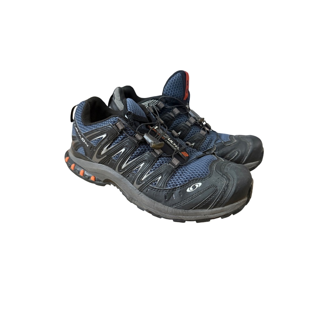 Salomon XA 3D Ultra 2 Trail Running Shoes Mens 8 Navy Blue Black 112189
